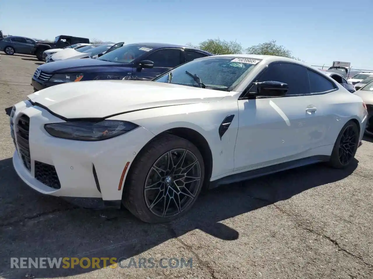 1 Photograph of a damaged car WBS43AZ03RCN61458 BMW M4 2024