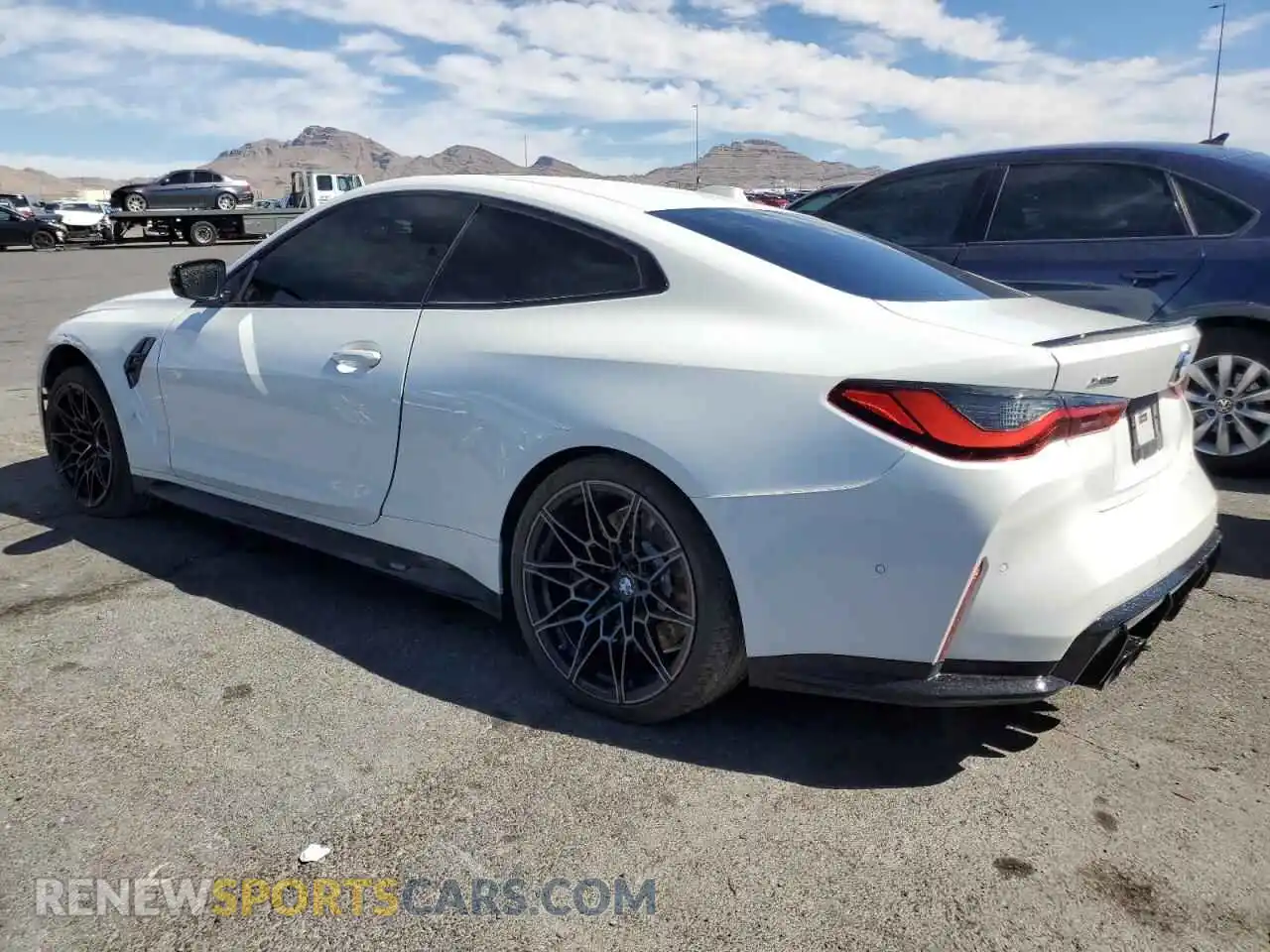 2 Photograph of a damaged car WBS43AZ03RCN61458 BMW M4 2024