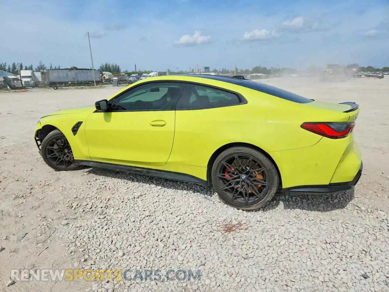 2 fotografías del automóvil dañado WBS43AZ03RCP80548 BMW M4 2024