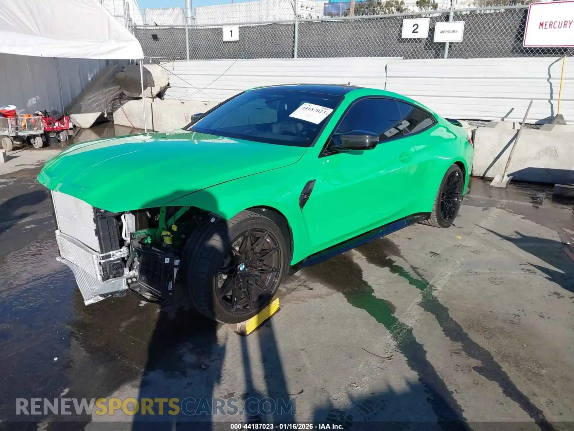 2 Photograph of a damaged car WBS43AZ03RCP96796 BMW M4 2024
