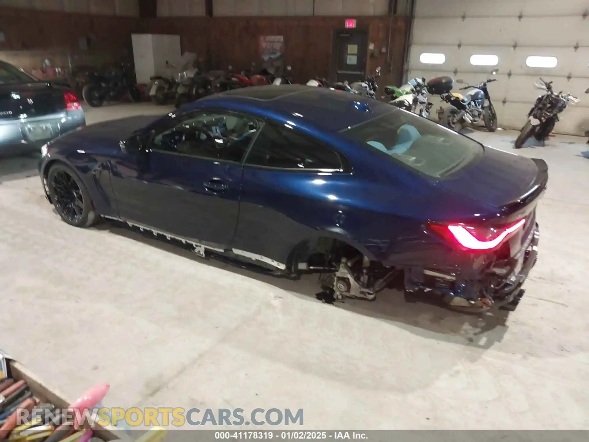 3 Photograph of a damaged car WBS43AZ04RCP64729 BMW M4 2024