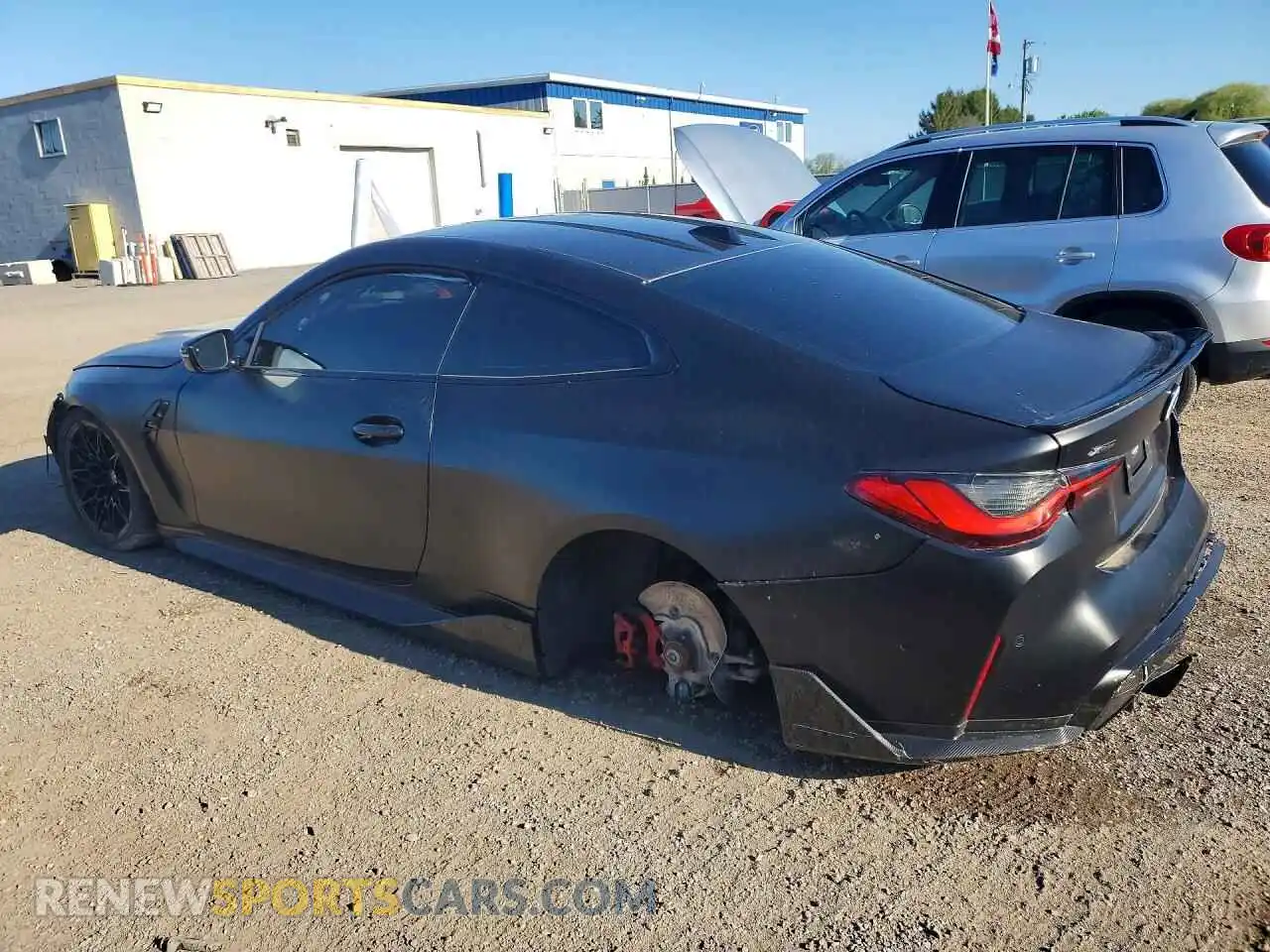 2 Photograph of a damaged car WBS43AZ05RCN50896 BMW M4 2024