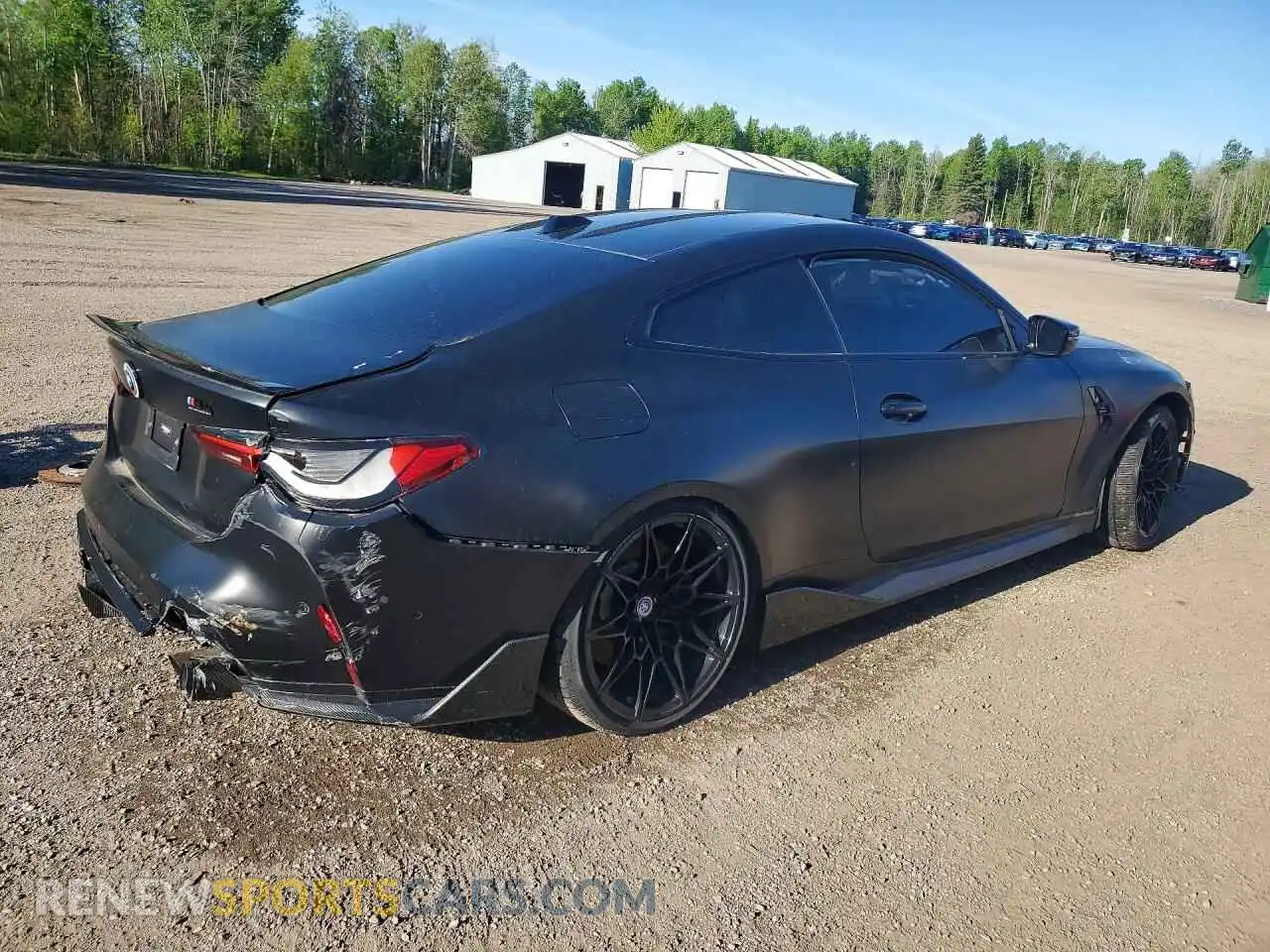 3 Photograph of a damaged car WBS43AZ05RCN50896 BMW M4 2024