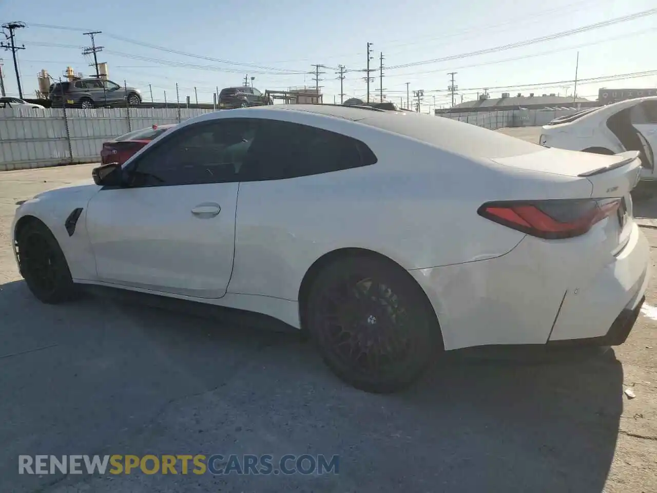 2 Photograph of a damaged car WBS43AZ09RCP15123 BMW M4 2024