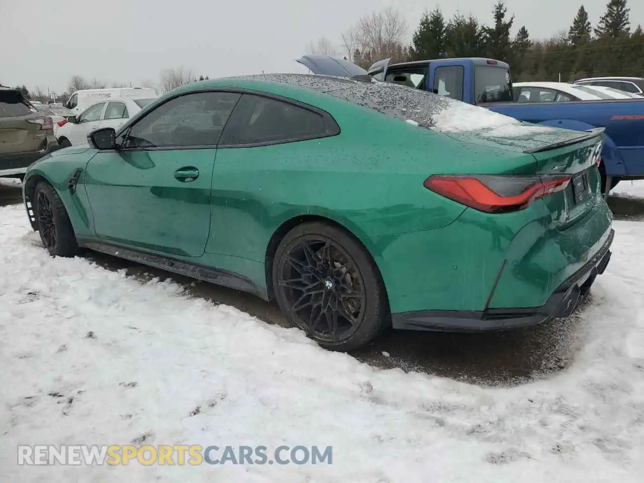2 Photograph of a damaged car WBS43AZ0XRCN51588 BMW M4 2024