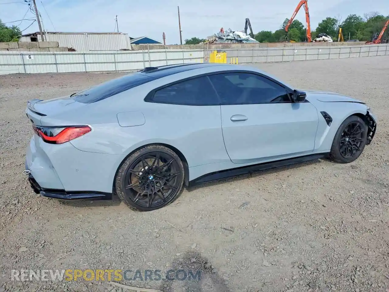 3 Photograph of a damaged car WBS43AZ0XRCN74661 BMW M4 2024
