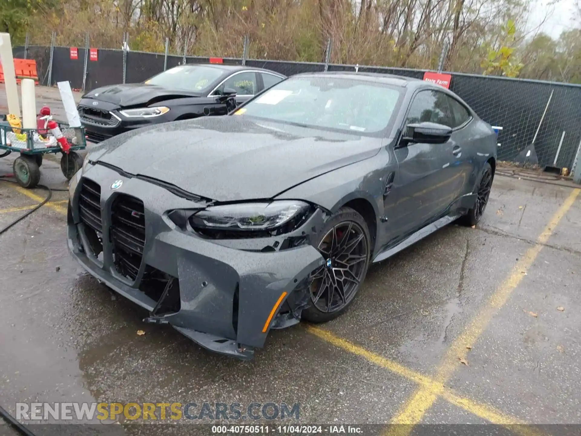 2 Photograph of a damaged car WBS43AZ0XRCP59910 BMW M4 2024