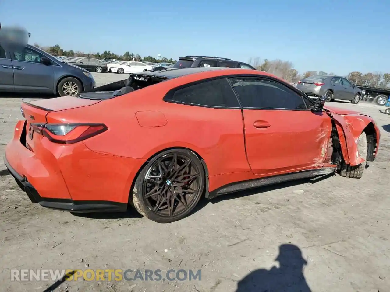 3 Photograph of a damaged car WBS43AZ0XRCP80630 BMW M4 2024