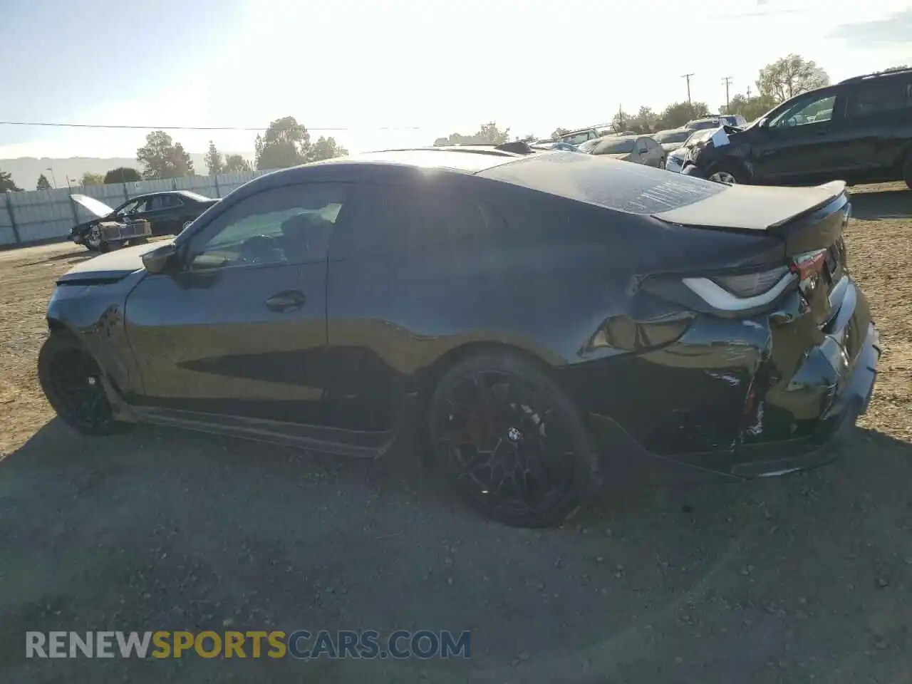 2 Photograph of a damaged car WBS53AZ01RCP13984 BMW M4 2024