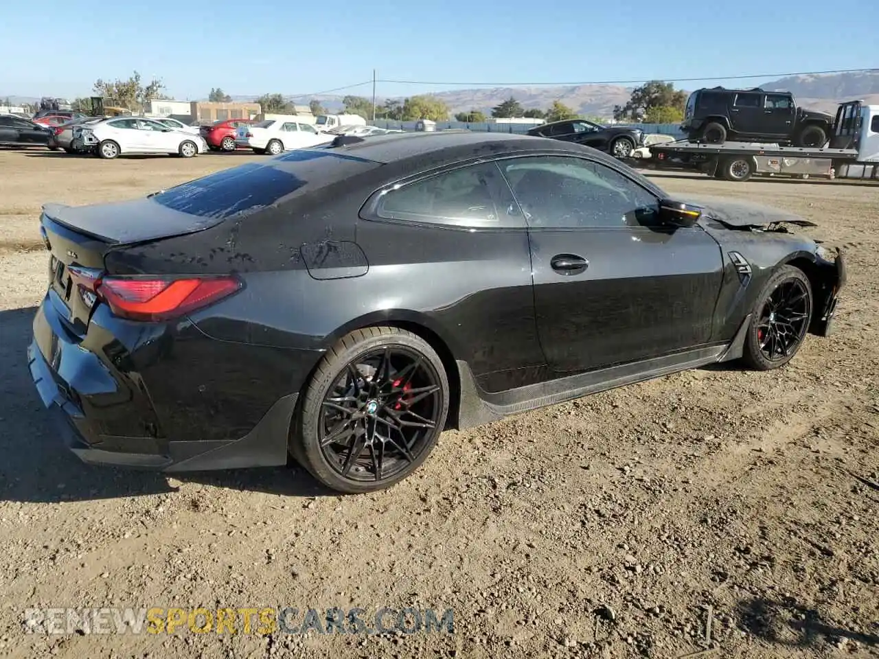 3 Photograph of a damaged car WBS53AZ01RCP13984 BMW M4 2024