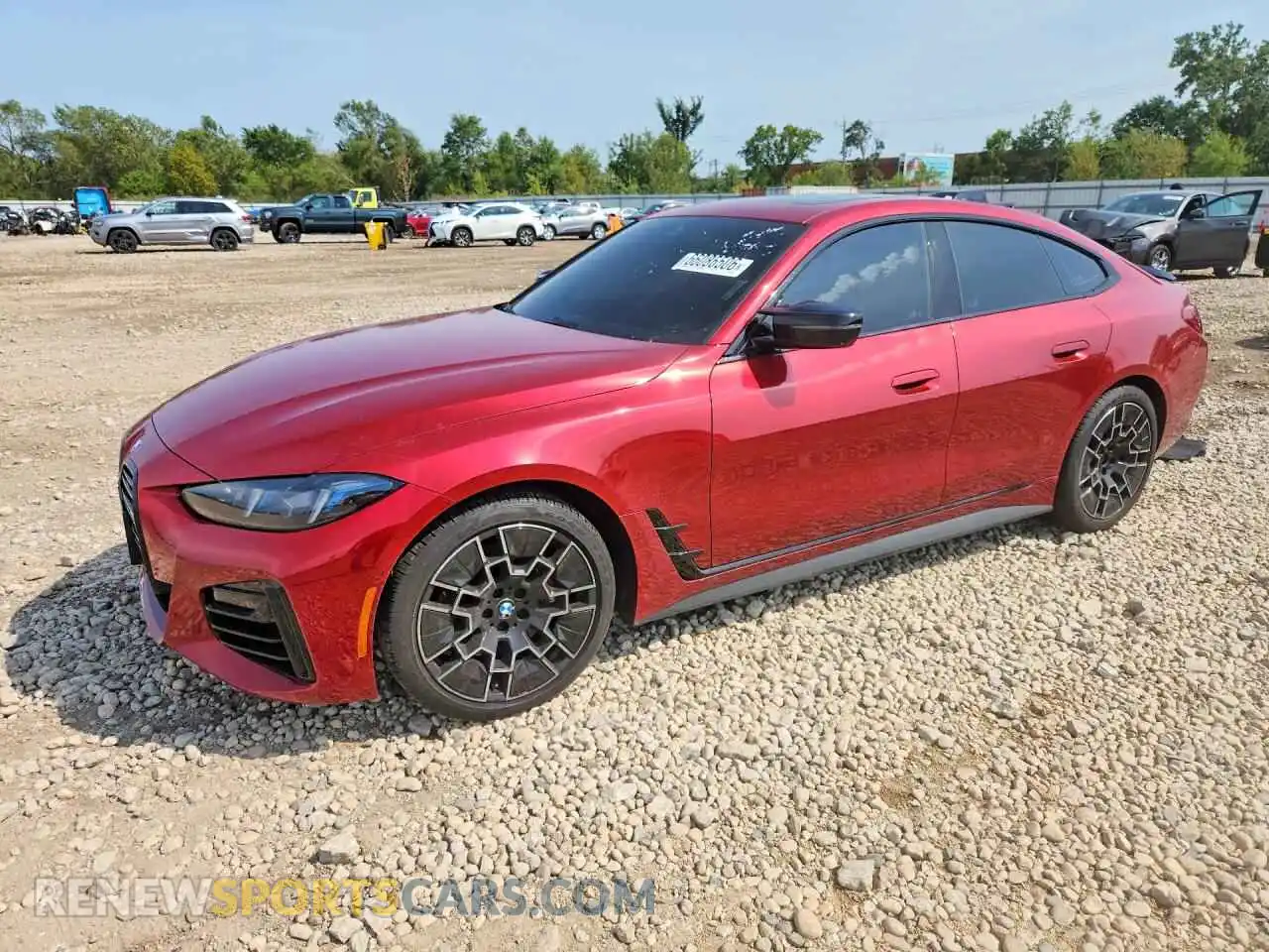 1 Photograph of a damaged car WBA63FB06SFU69141 BMW M4 2025