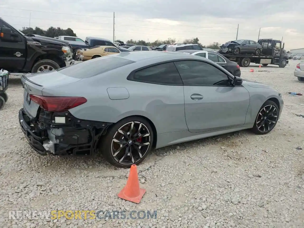 3 Photograph of a damaged car WBA83DA07SCT21855 BMW M4 2025