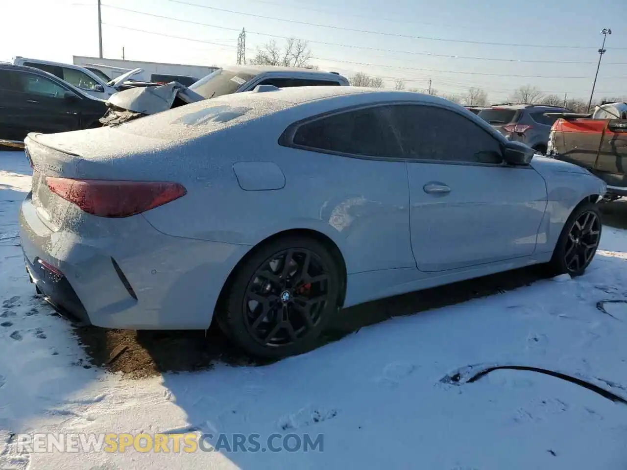 3 Photograph of a damaged car WBA83DA07SCT64818 BMW M4 2025