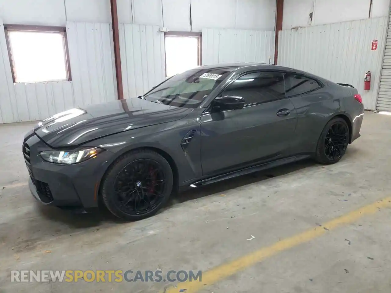 1 Photograph of a damaged car WBS33HK01SCS44279 BMW M4 2025