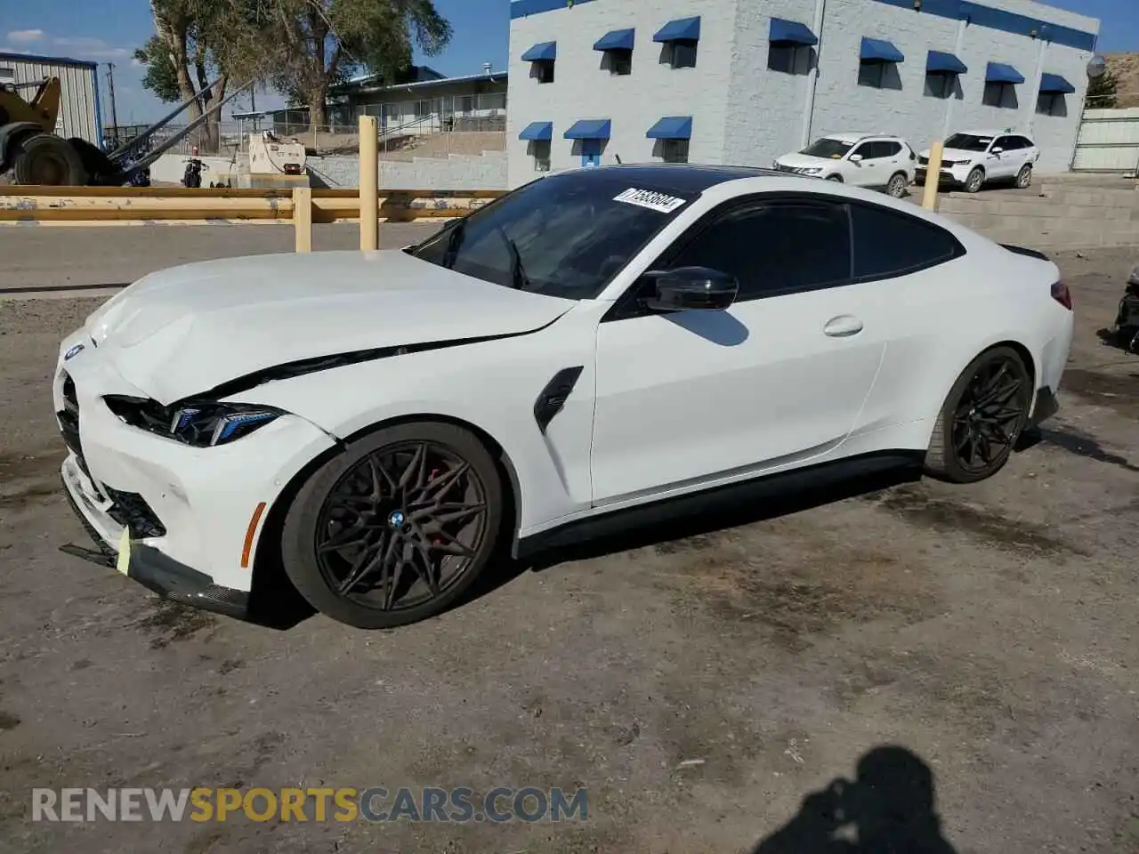1 Photograph of a damaged car WBS33HK01SCS63267 BMW M4 2025