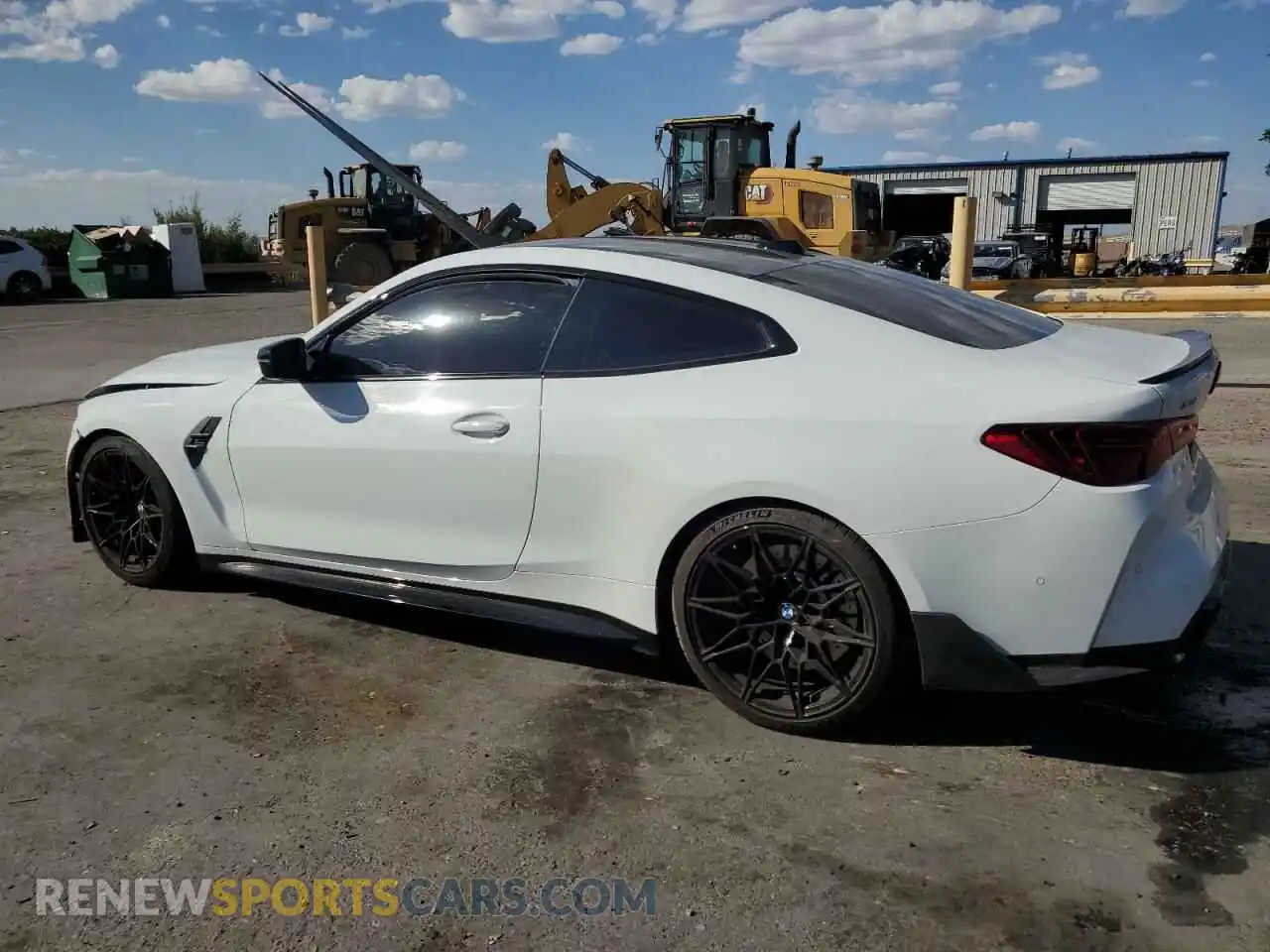 2 Photograph of a damaged car WBS33HK01SCS63267 BMW M4 2025