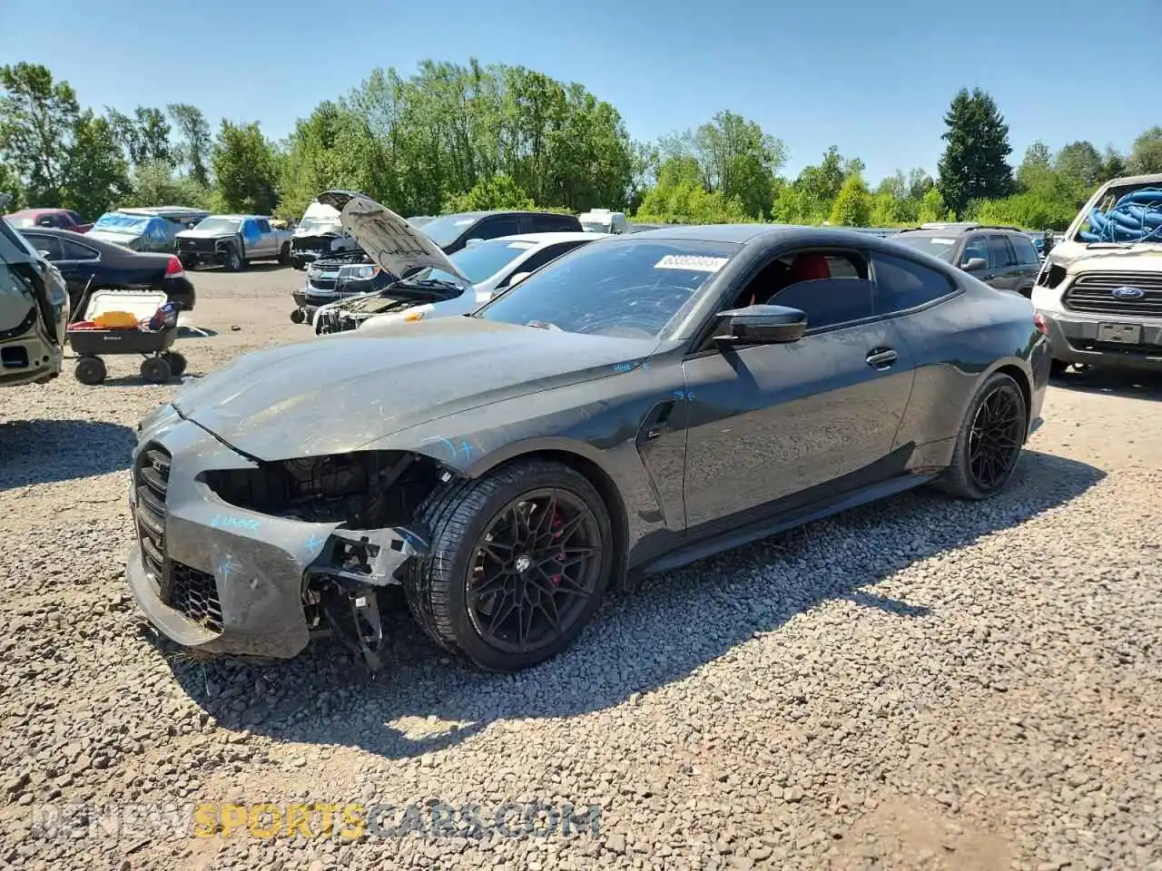 1 Фотография поврежденного автомобиля WBS33HK01SCS94910 BMW M4 2025