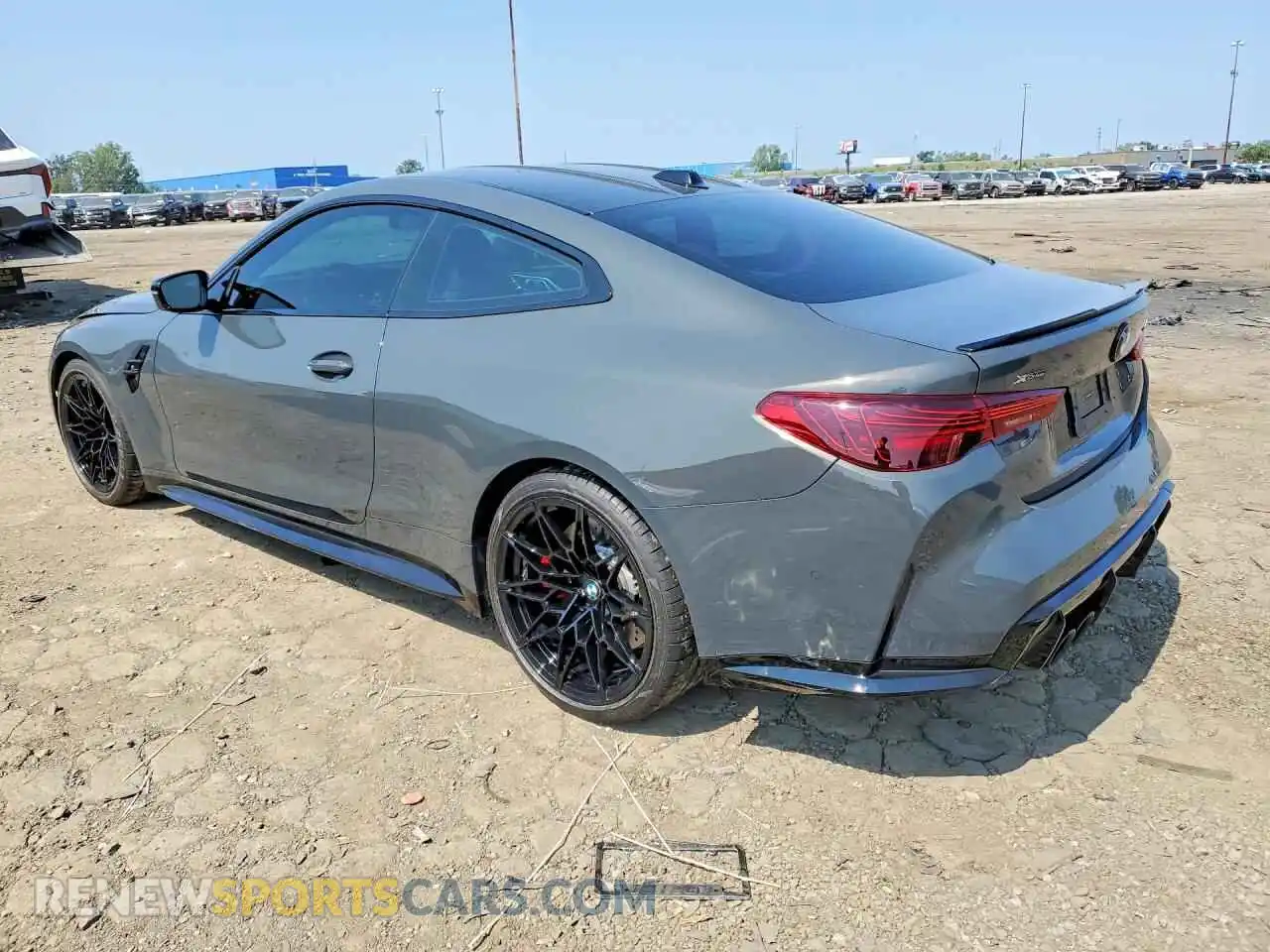 2 Photograph of a damaged car WBS33HK03SCS96674 BMW M4 2025