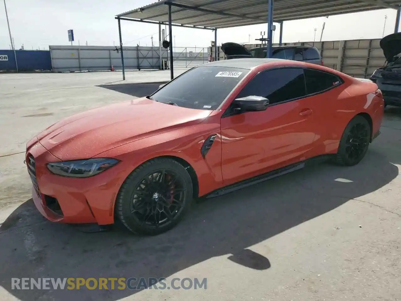 1 Photograph of a damaged car WBS33HK05SCU35235 BMW M4 2025
