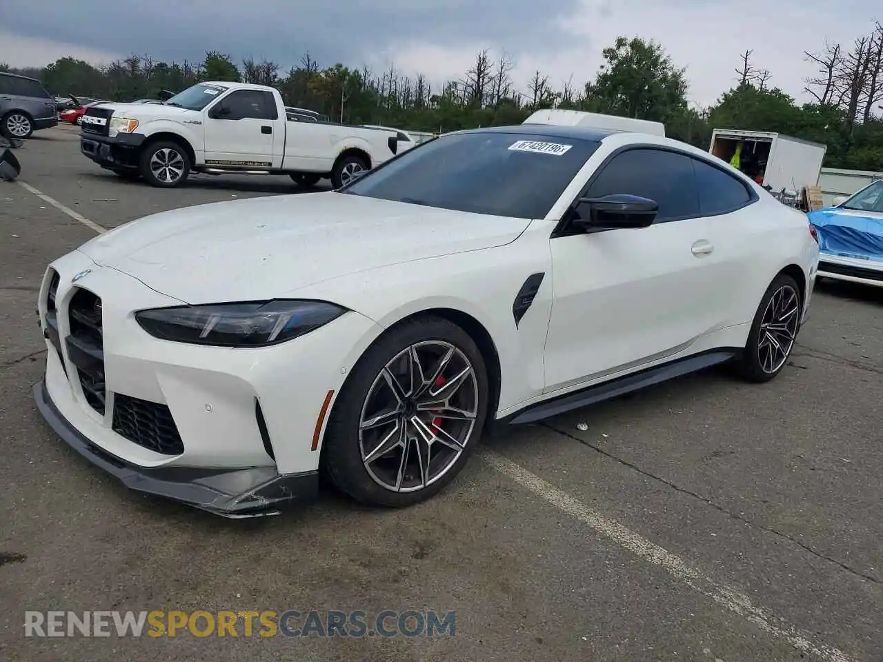1 fotografías del automóvil dañado WBS33HK06SCS24738 BMW M4 2025