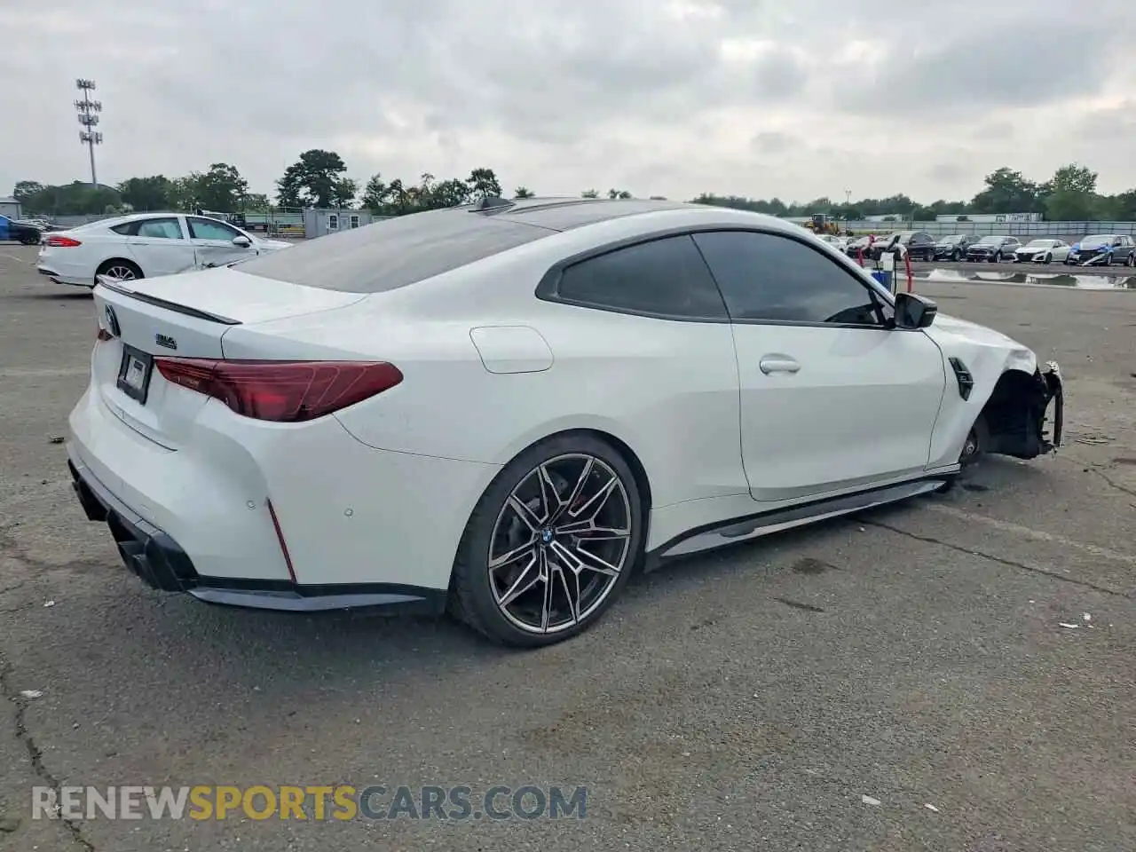 3 fotografías del automóvil dañado WBS33HK06SCS24738 BMW M4 2025