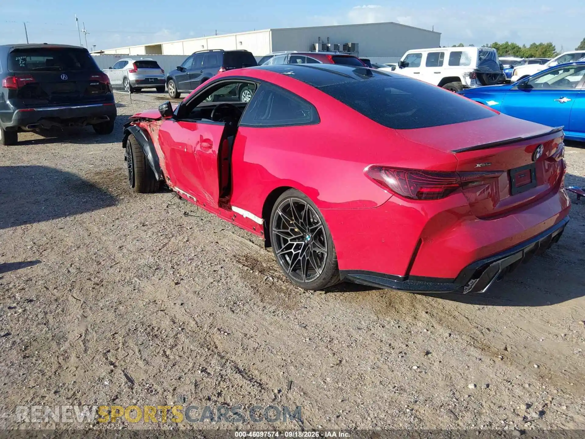 3 fotografías del automóvil dañado WBS33HK08SCS82849 BMW M4 2025