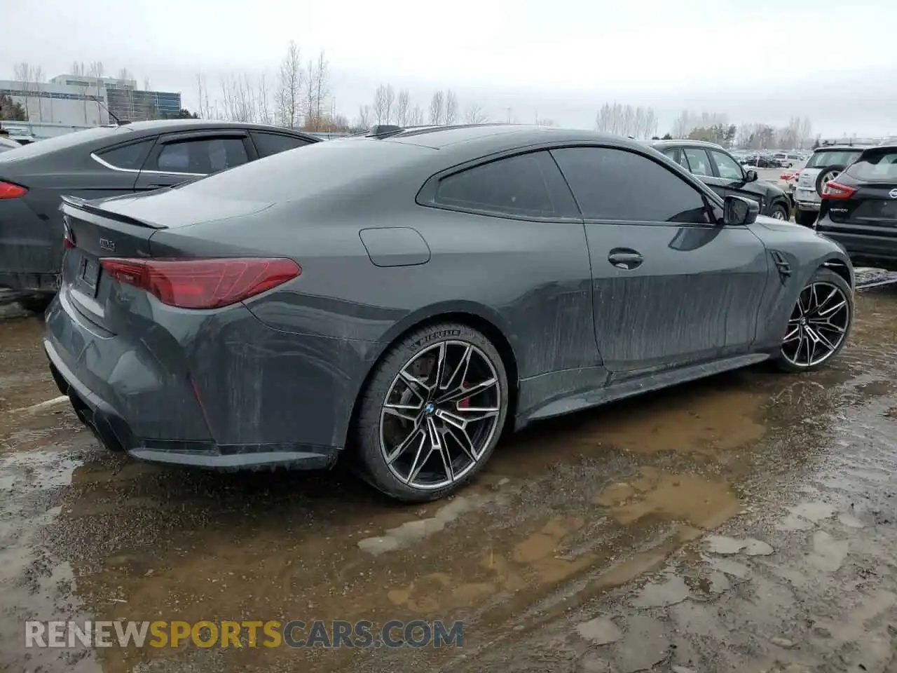 3 Photograph of a damaged car WBS33HK0XSCS18408 BMW M4 2025