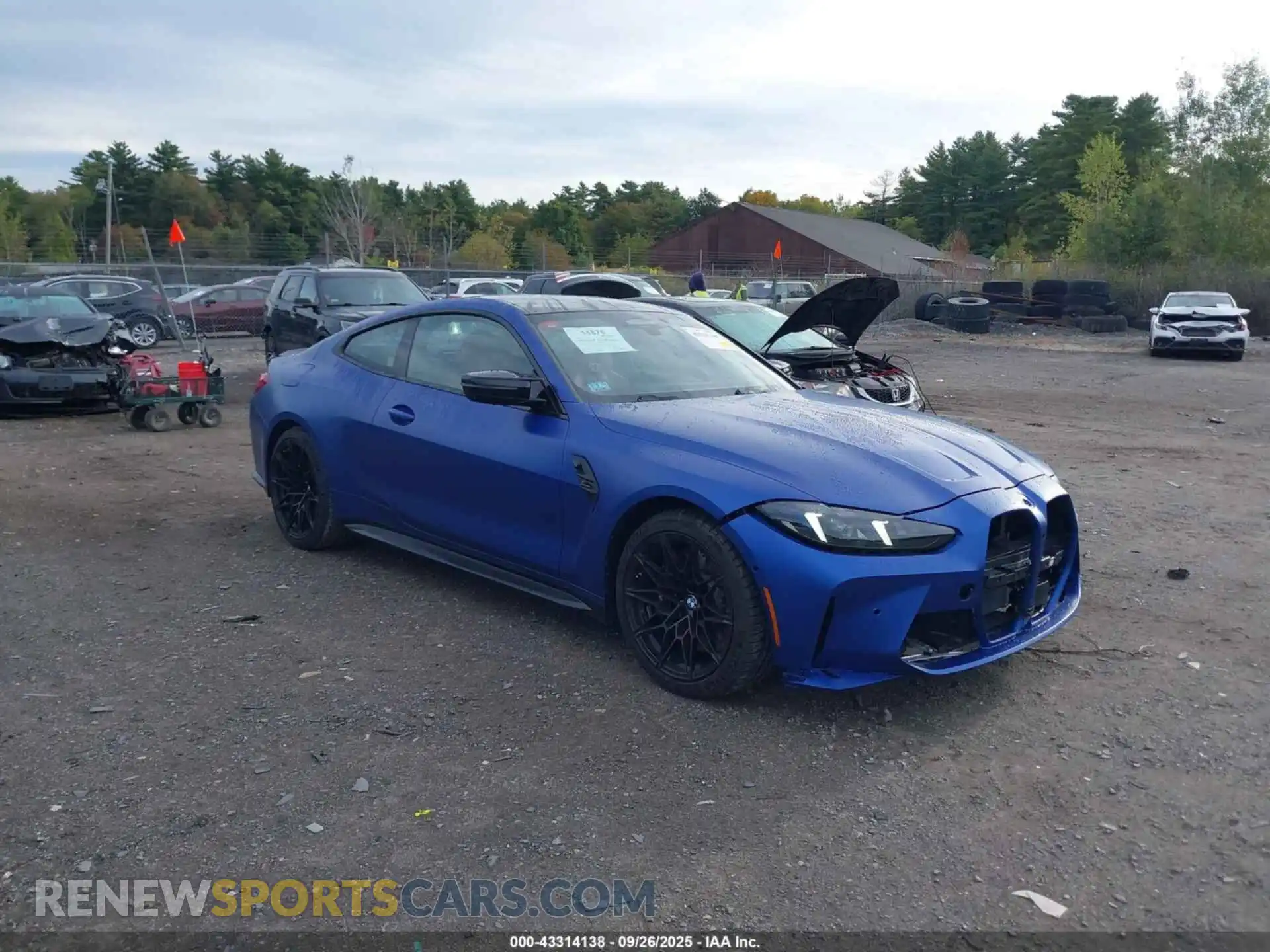 1 fotografías del automóvil dañado WBS33HK0XSCU88352 BMW M4 2025