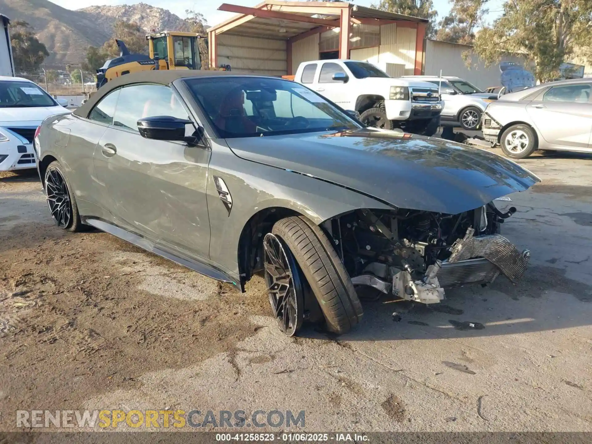1 Photograph of a damaged car WBS43BA01SCS53664 BMW M4 2025