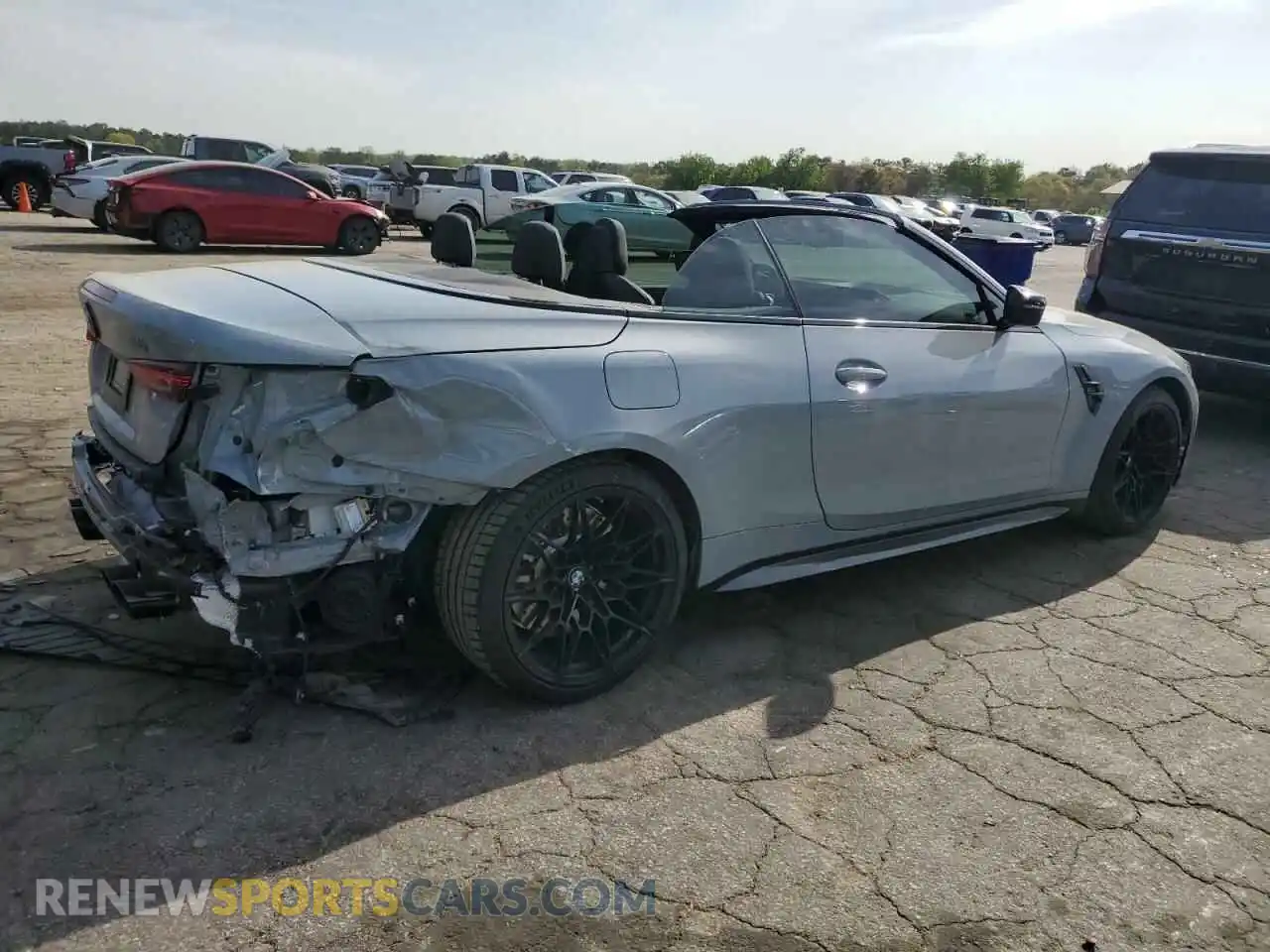 3 fotografías del automóvil dañado WBS43BA05SCS49472 BMW M4 2025