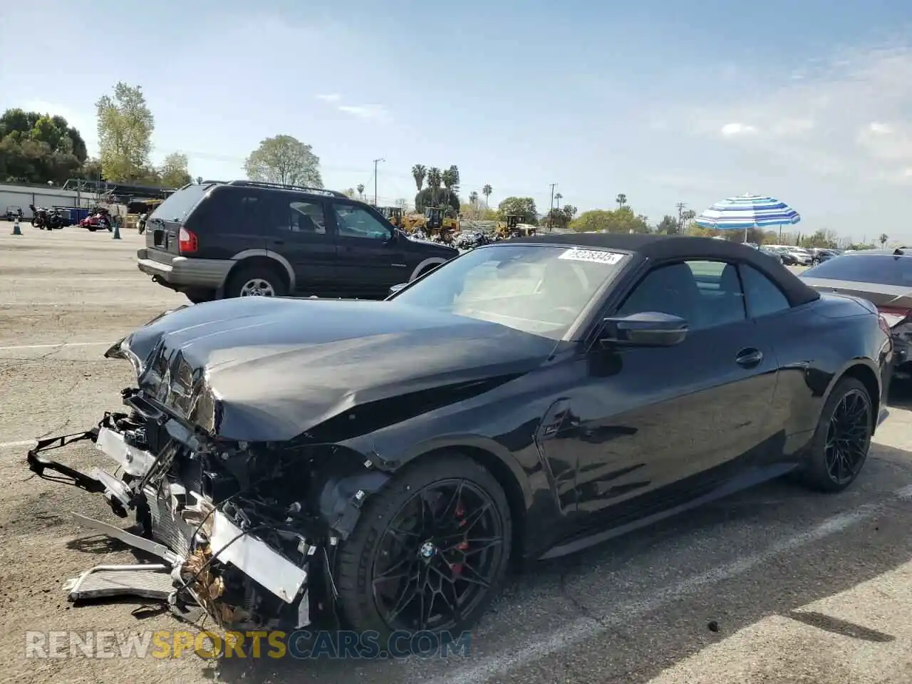 1 Photograph of a damaged car WBS43BA07SCT61898 BMW M4 2025