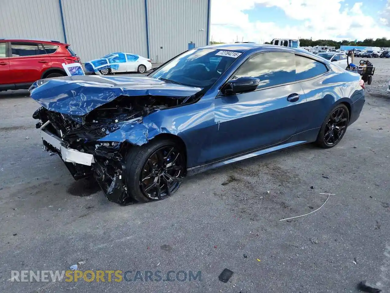 1 Photograph of a damaged car WBA73DA03TCX24311 BMW M4 2026