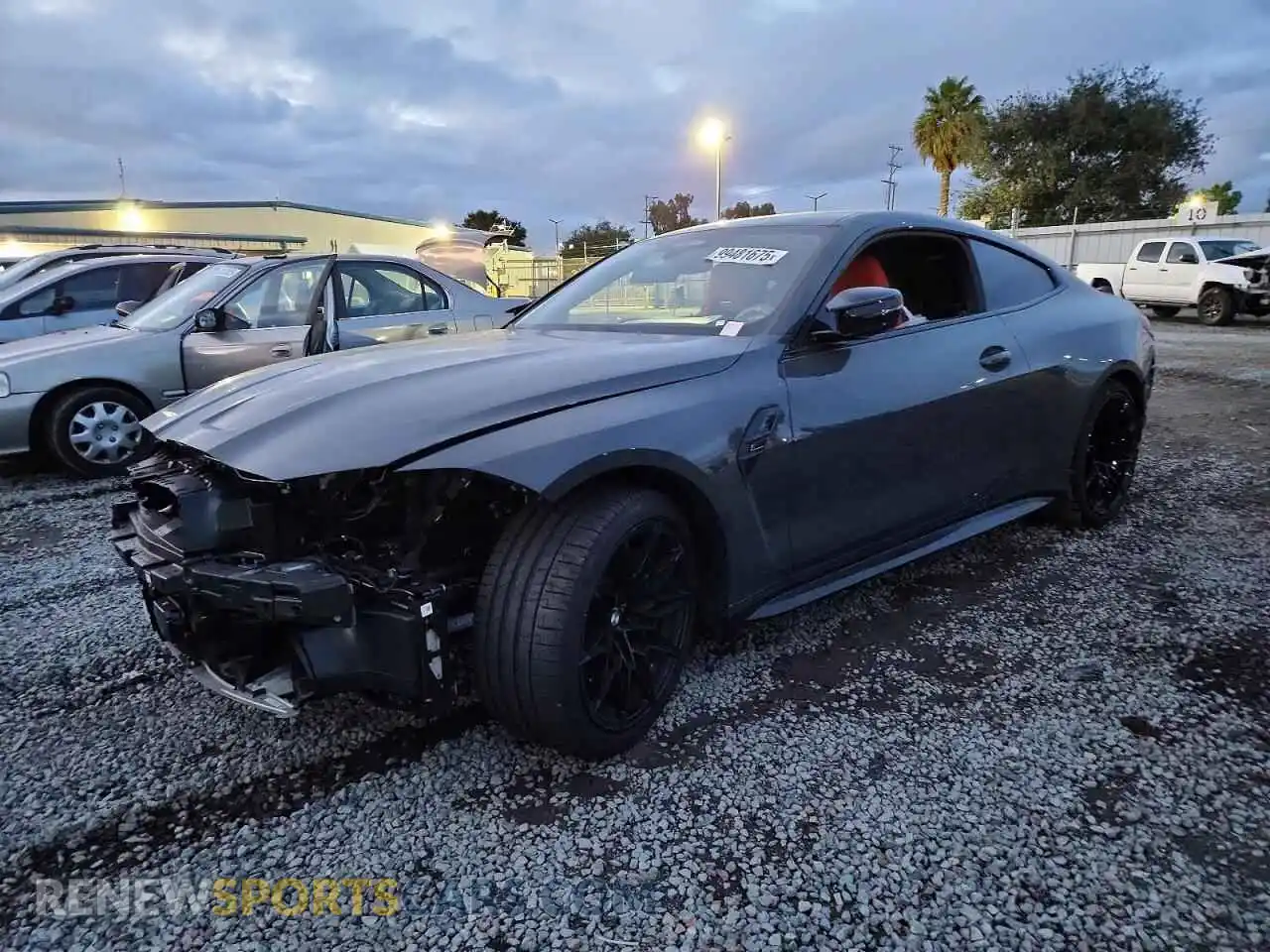 1 Photograph of a damaged car WBS23HK04TCW33320 BMW M4 2026