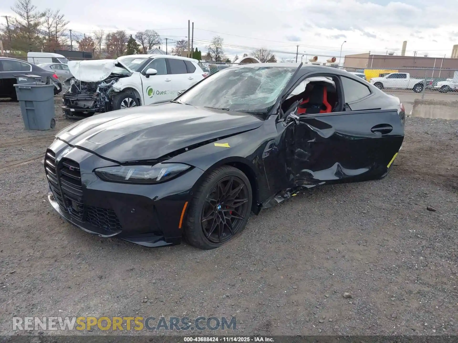 2 fotografías del automóvil dañado WBS33HK03TCV84857 BMW M4 2026