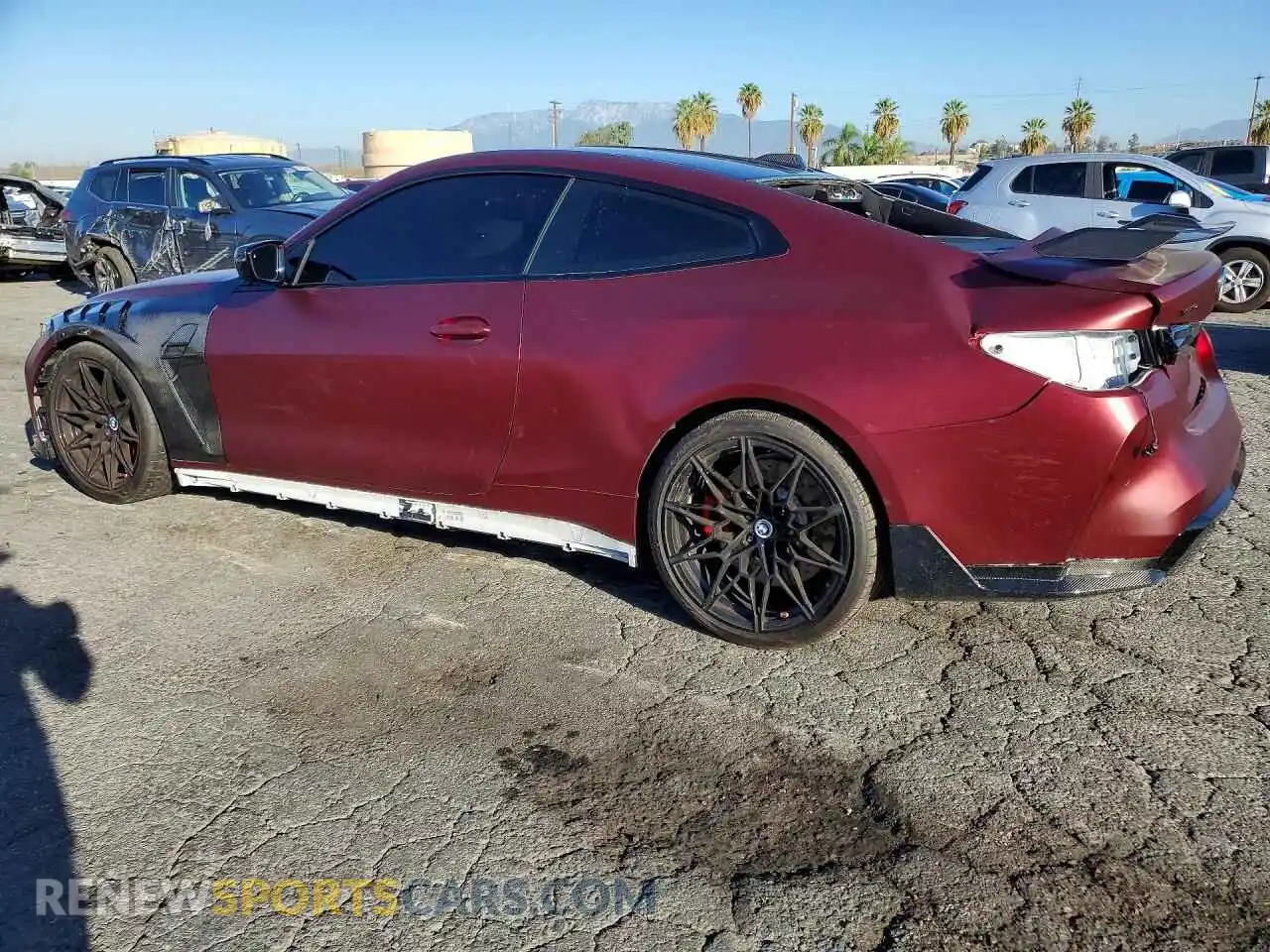 2 fotografías del automóvil dañado WBS33HK09TCW04626 BMW M4 2026