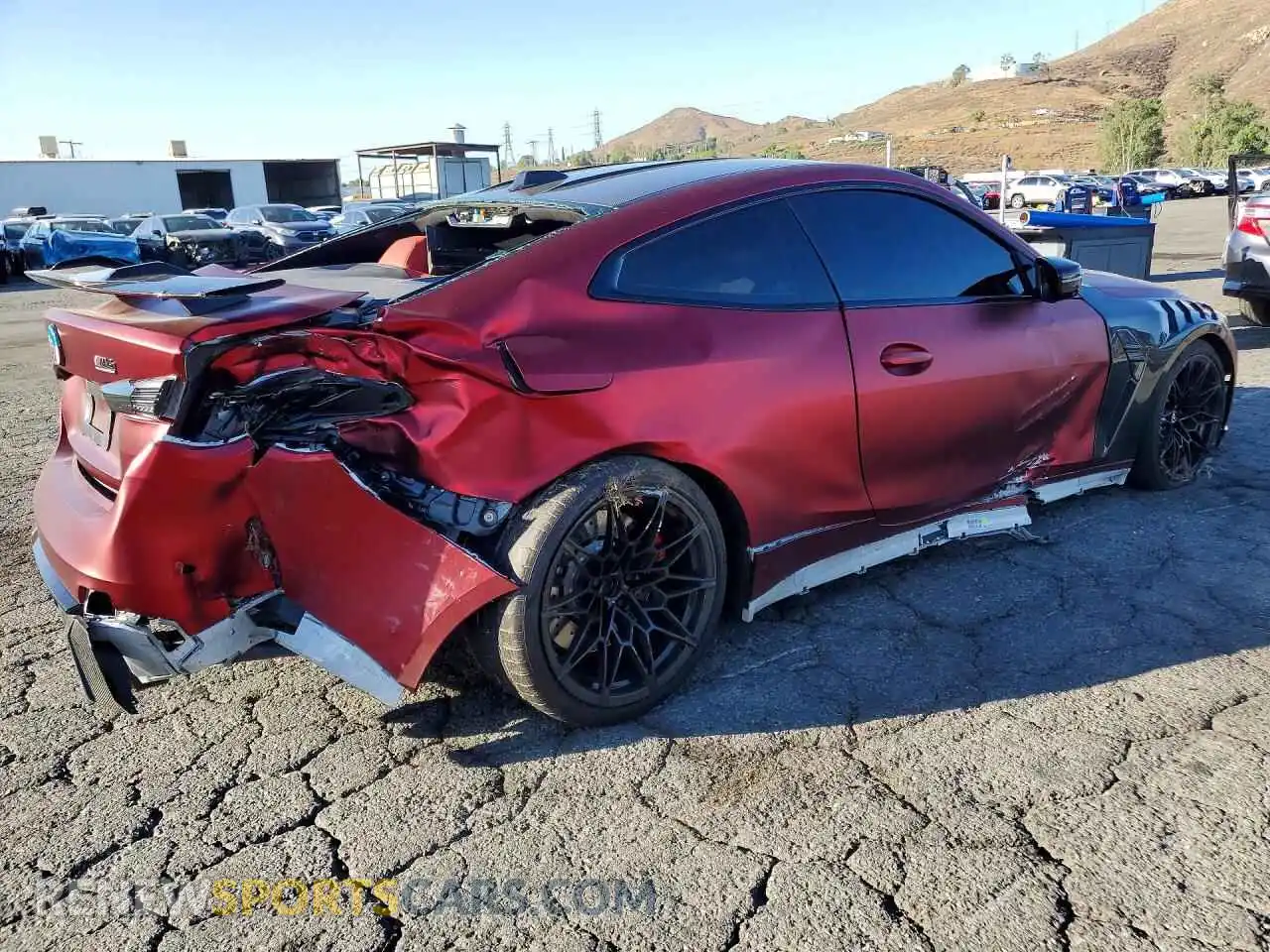 3 fotografías del automóvil dañado WBS33HK09TCW04626 BMW M4 2026