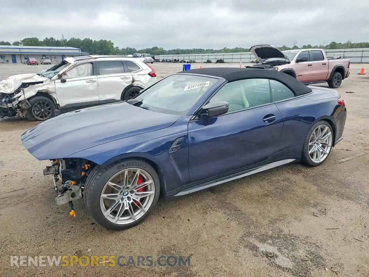 1 fotografías del automóvil dañado WBS43BA03TCV35998 BMW M4 2026