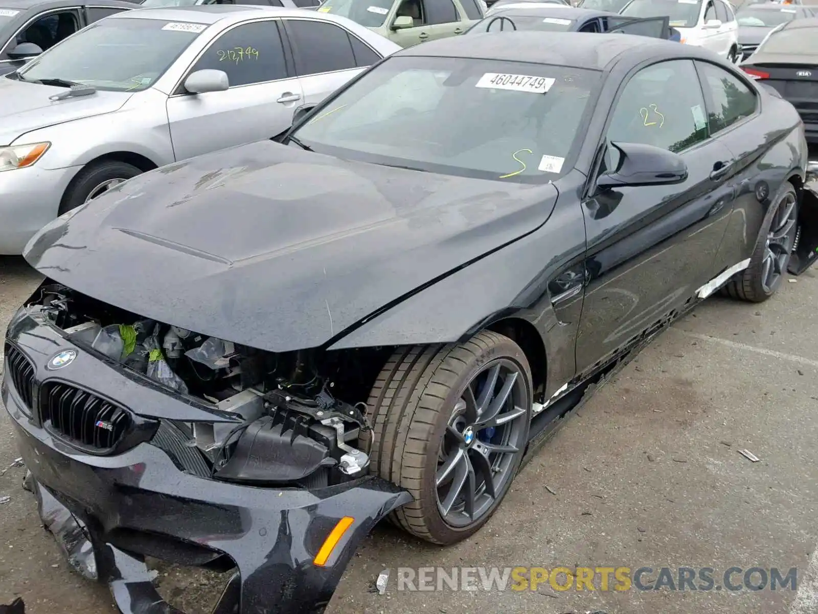 2 Photograph of a damaged car WBS3S7C59KAC09320 BMW M4 CS 2019