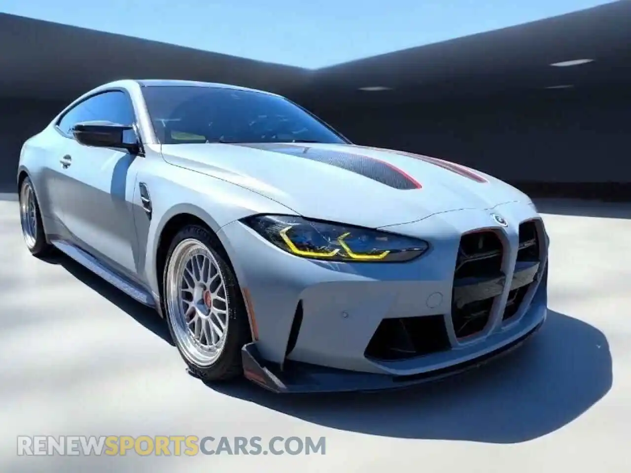 1 Photograph of a damaged car WBS63AZ02PCL67XXX BMW M4 CSL 2023