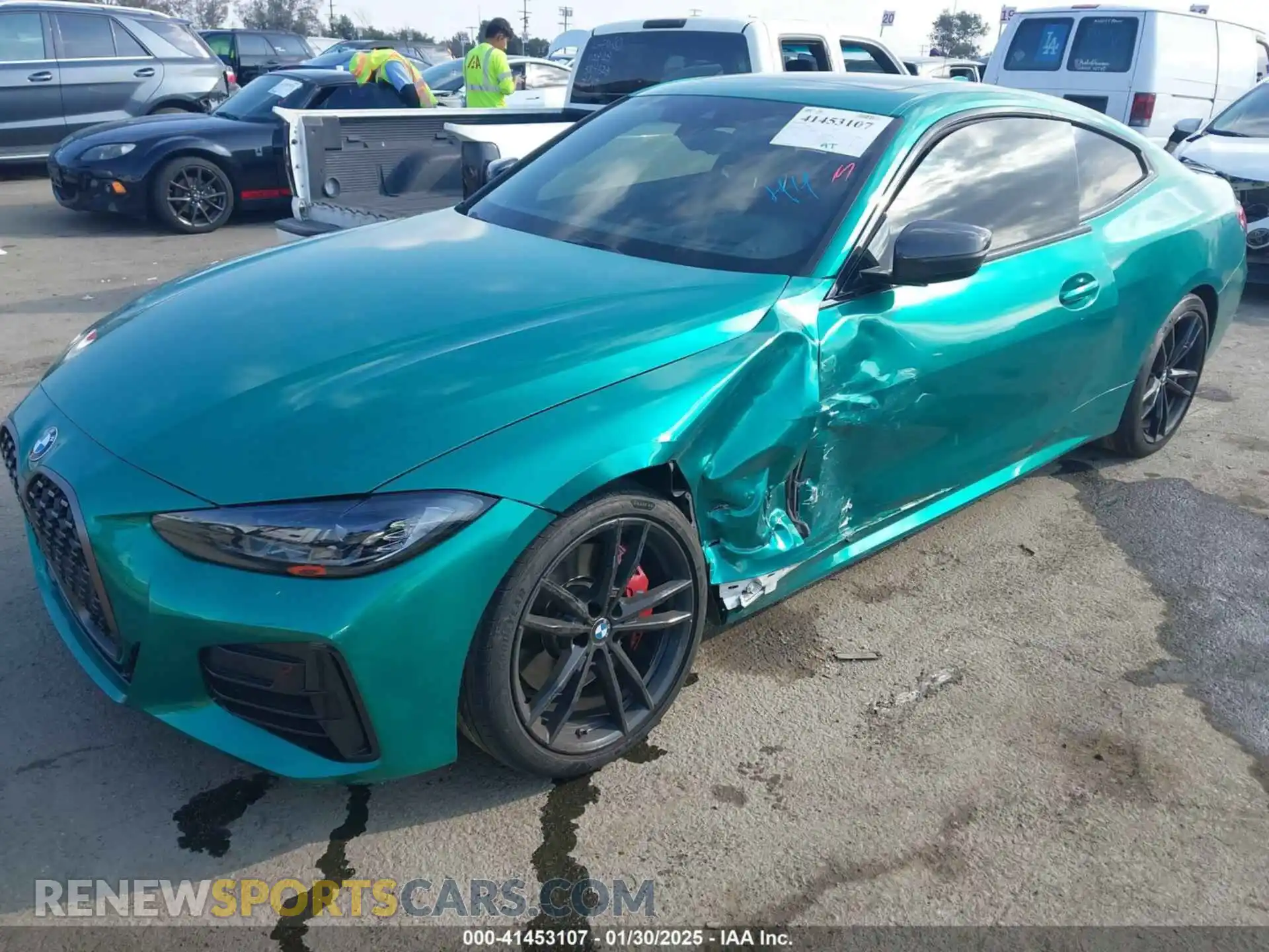 2 fotografías del automóvil dañado WBA83AP05NCH97941 BMW M440I 2022