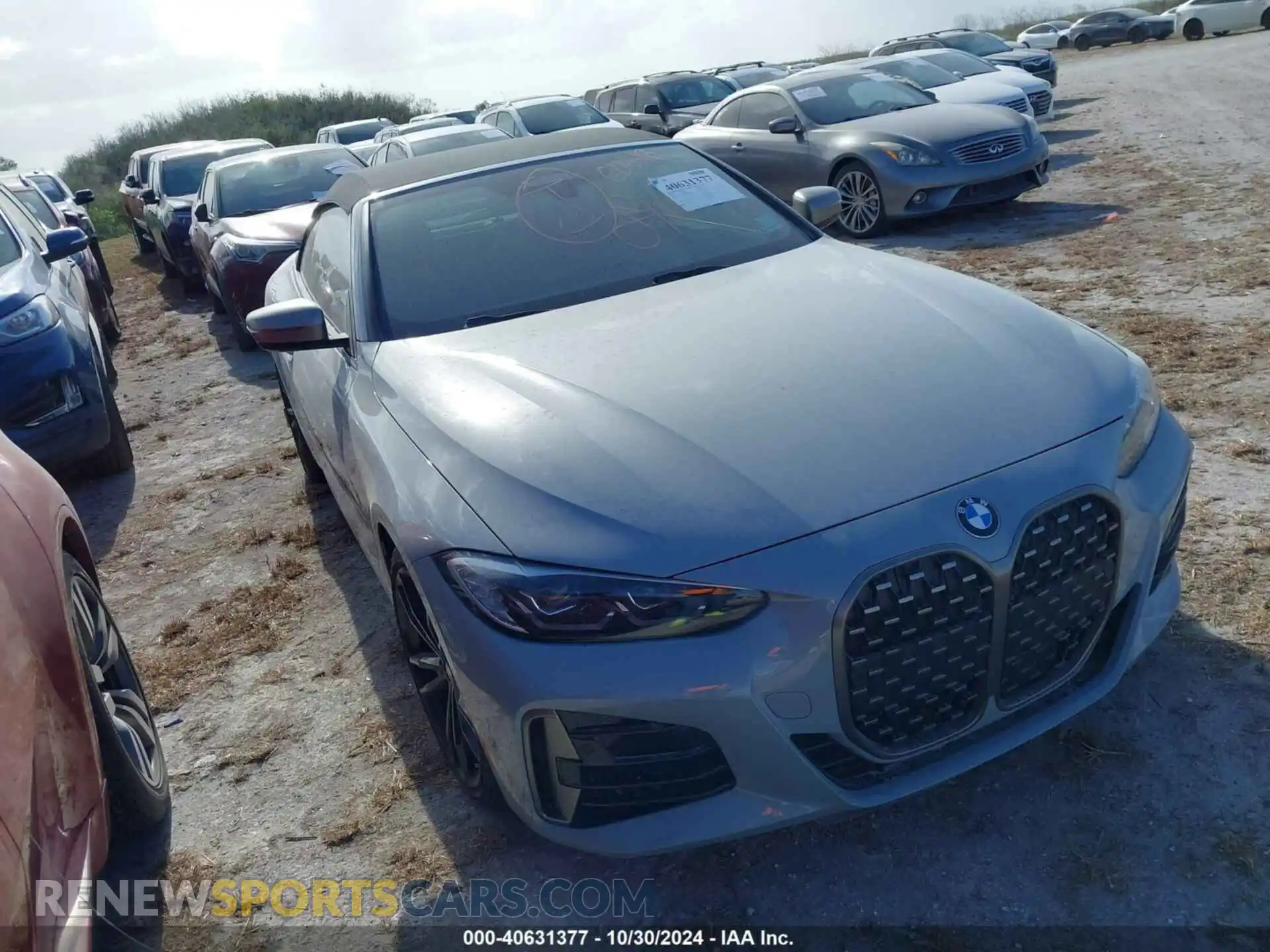 1 Photograph of a damaged car WBA53AT0XPCL59487 BMW M440I 2023