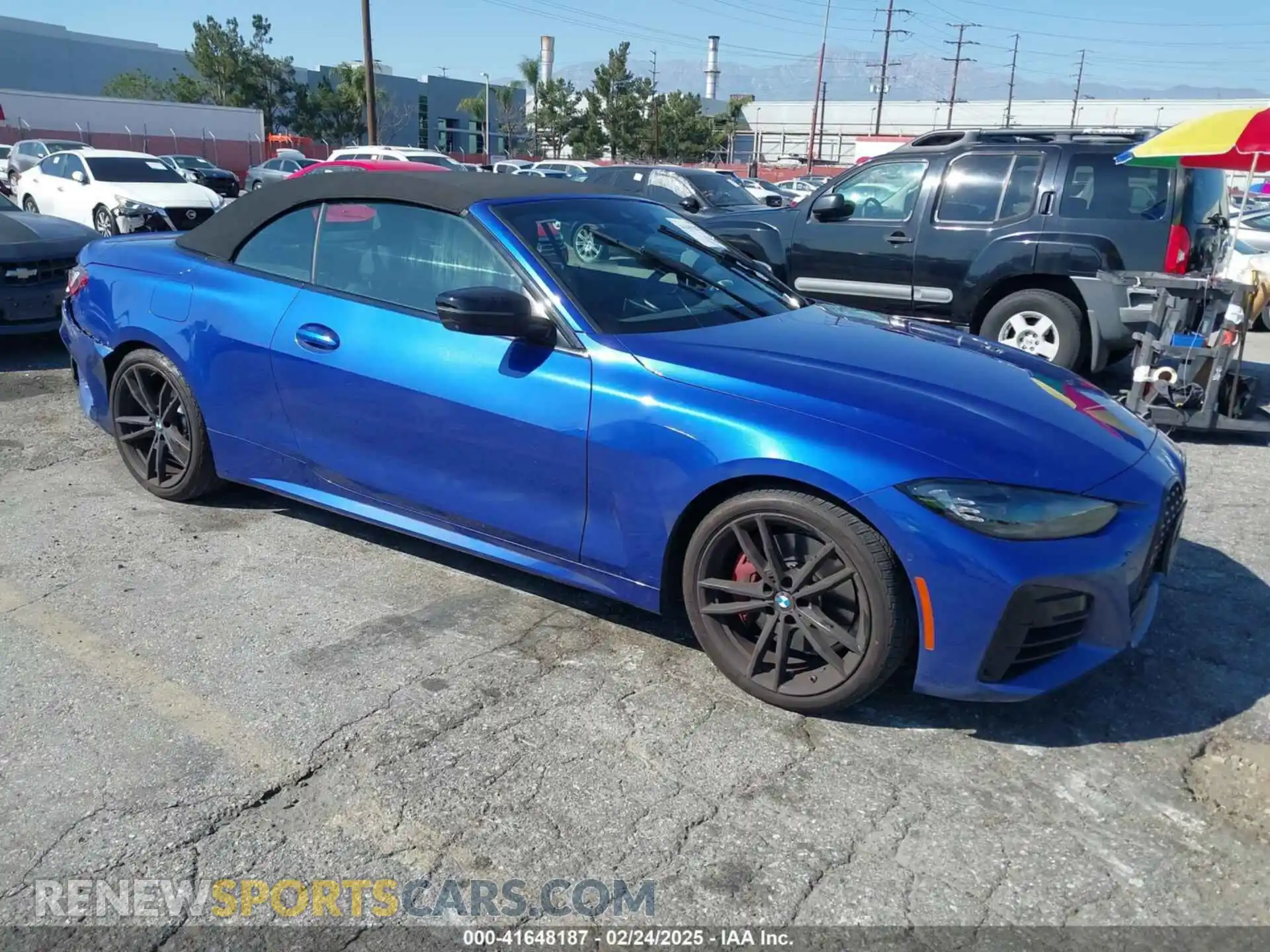 1 Photograph of a damaged car WBA53AT0XRCP24298 BMW M440I 2024