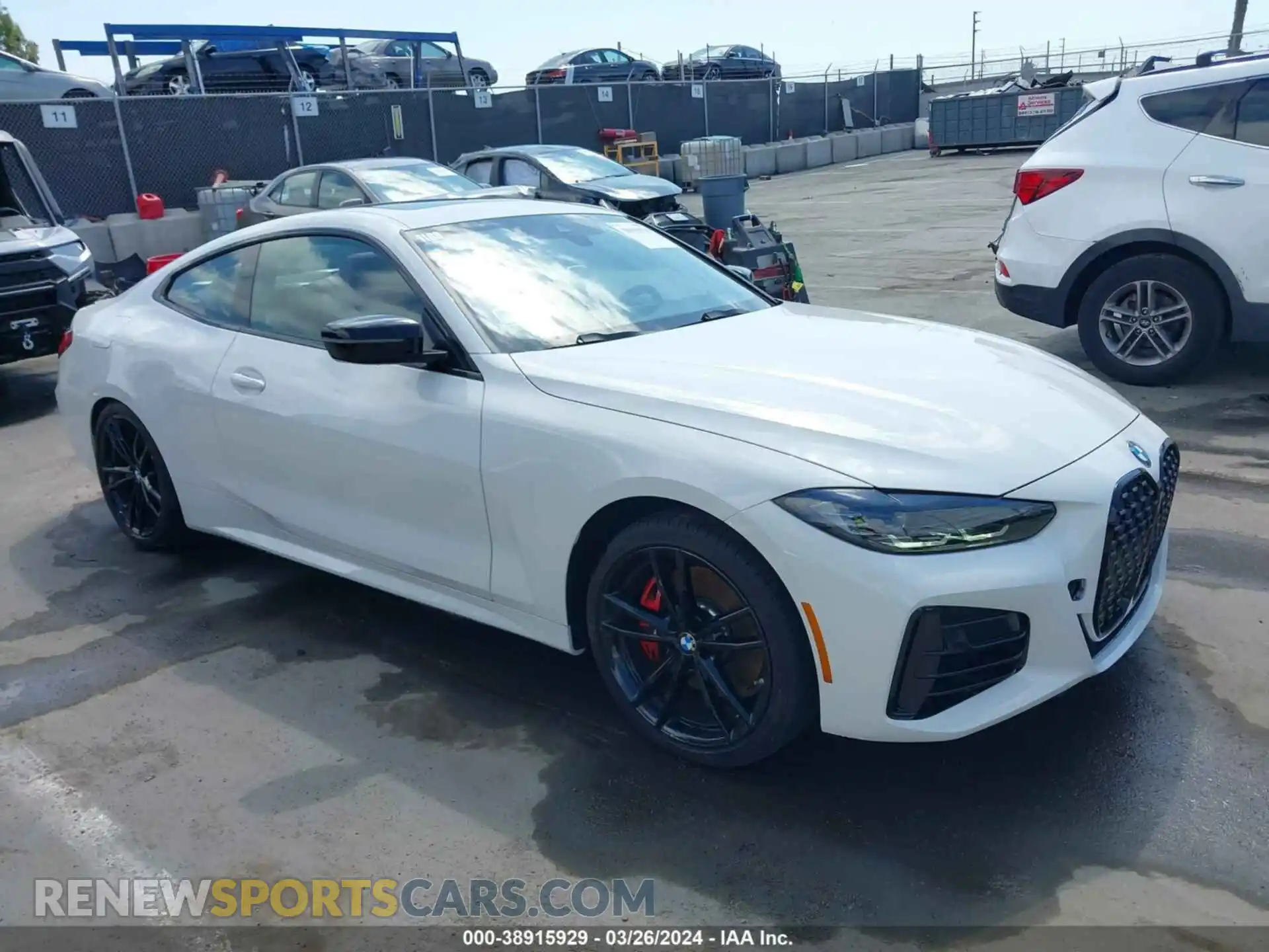 1 Photograph of a damaged car WBA83AP05RCP40948 BMW M440I 2024