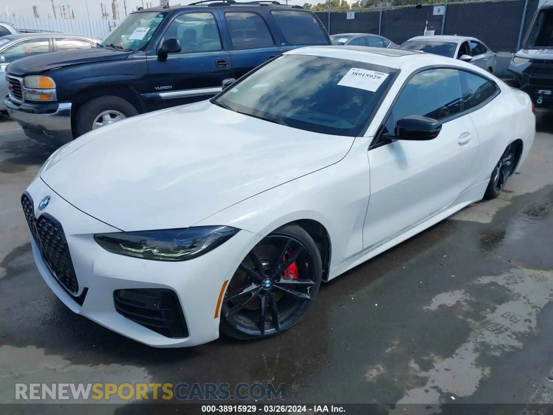 2 Photograph of a damaged car WBA83AP05RCP40948 BMW M440I 2024