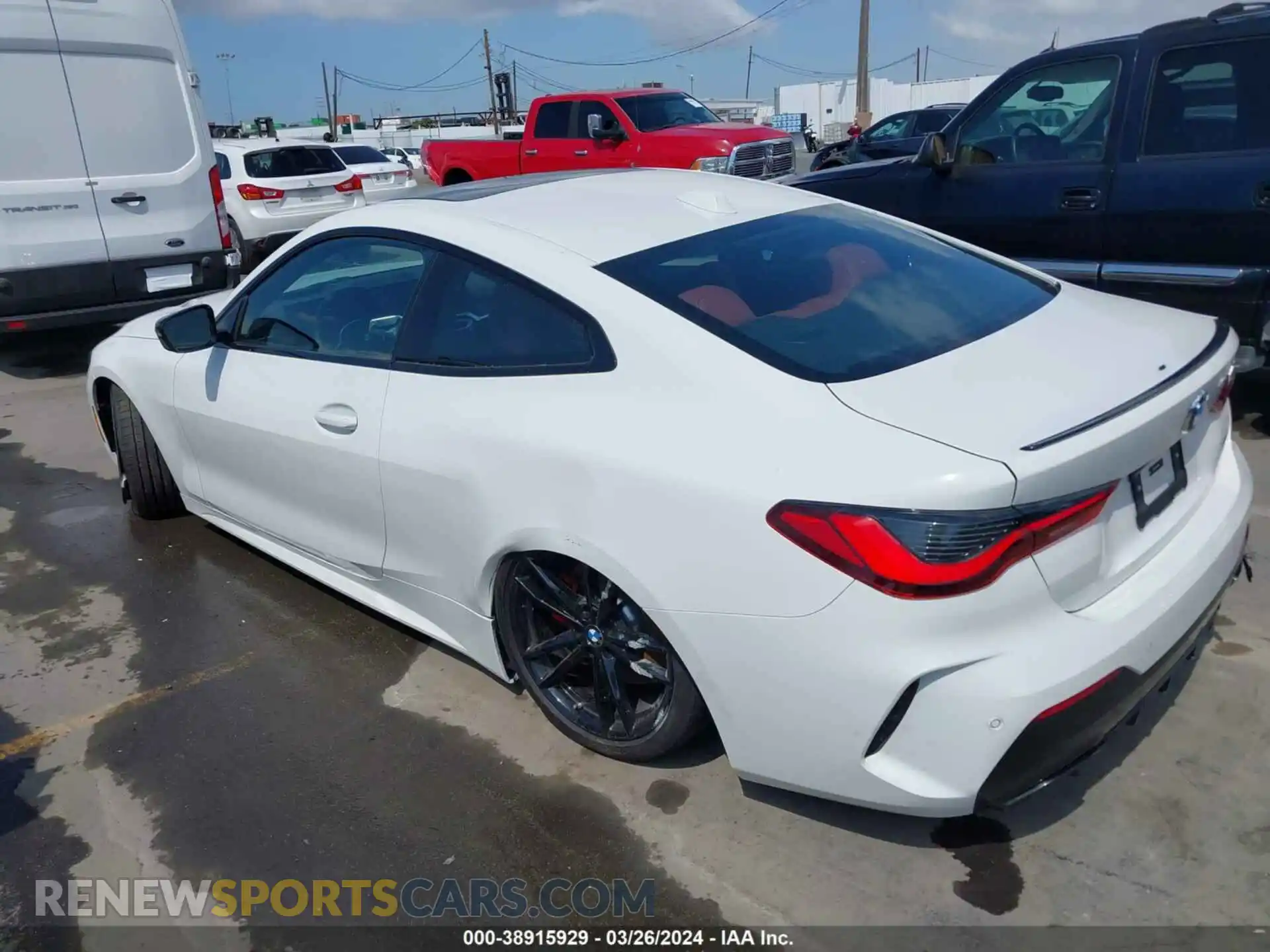 3 Photograph of a damaged car WBA83AP05RCP40948 BMW M440I 2024