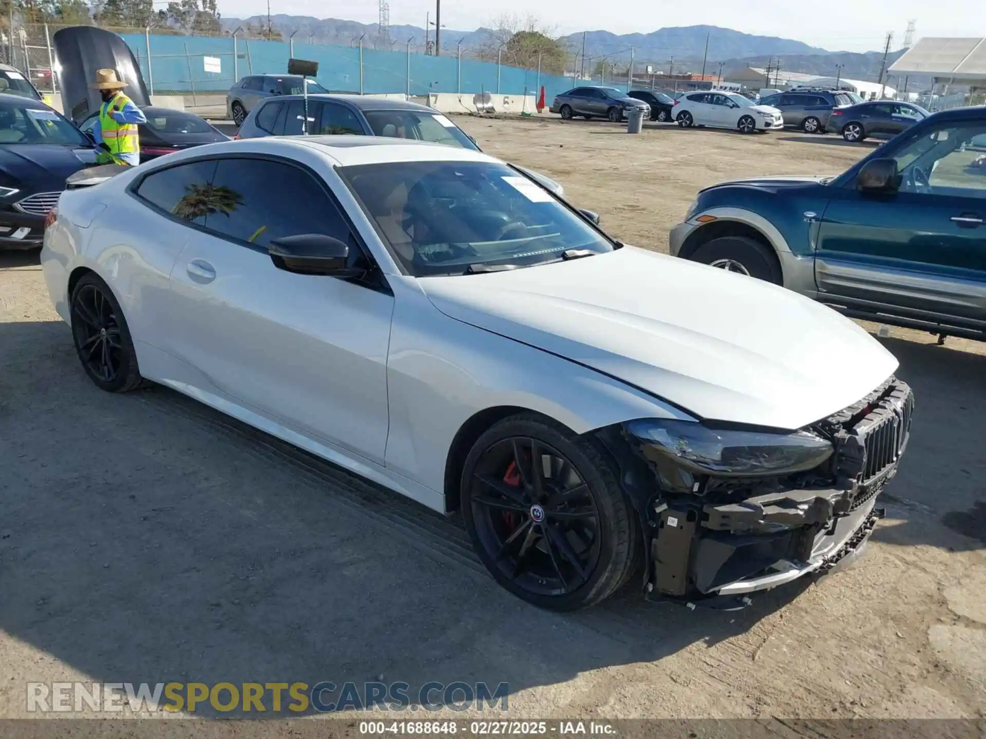 1 Photograph of a damaged car WBA83AP0XRCN55018 BMW M440I 2024