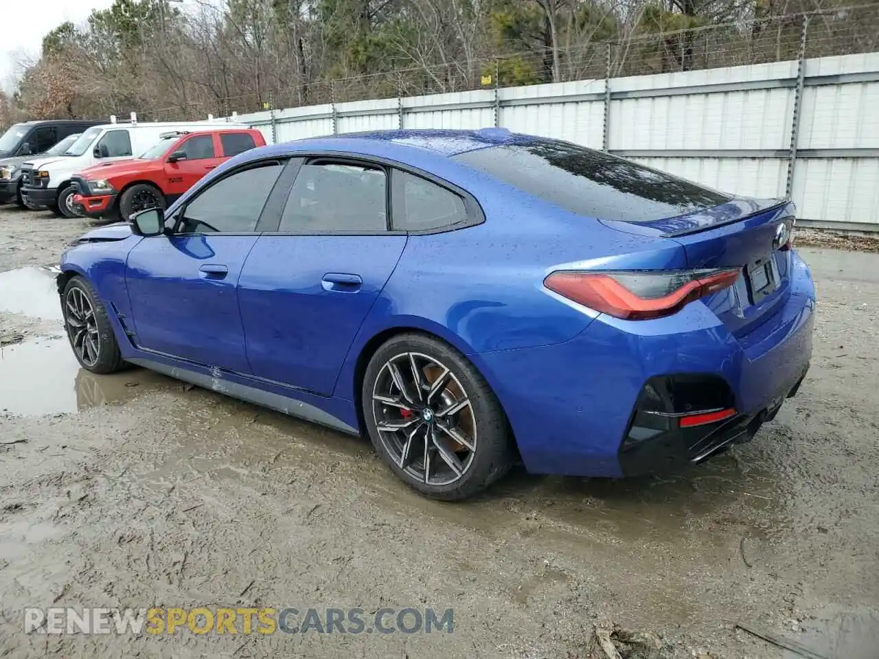 2 fotografías del automóvil dañado WBA63AW01RFR21066 BMW M440I GRAN 2024