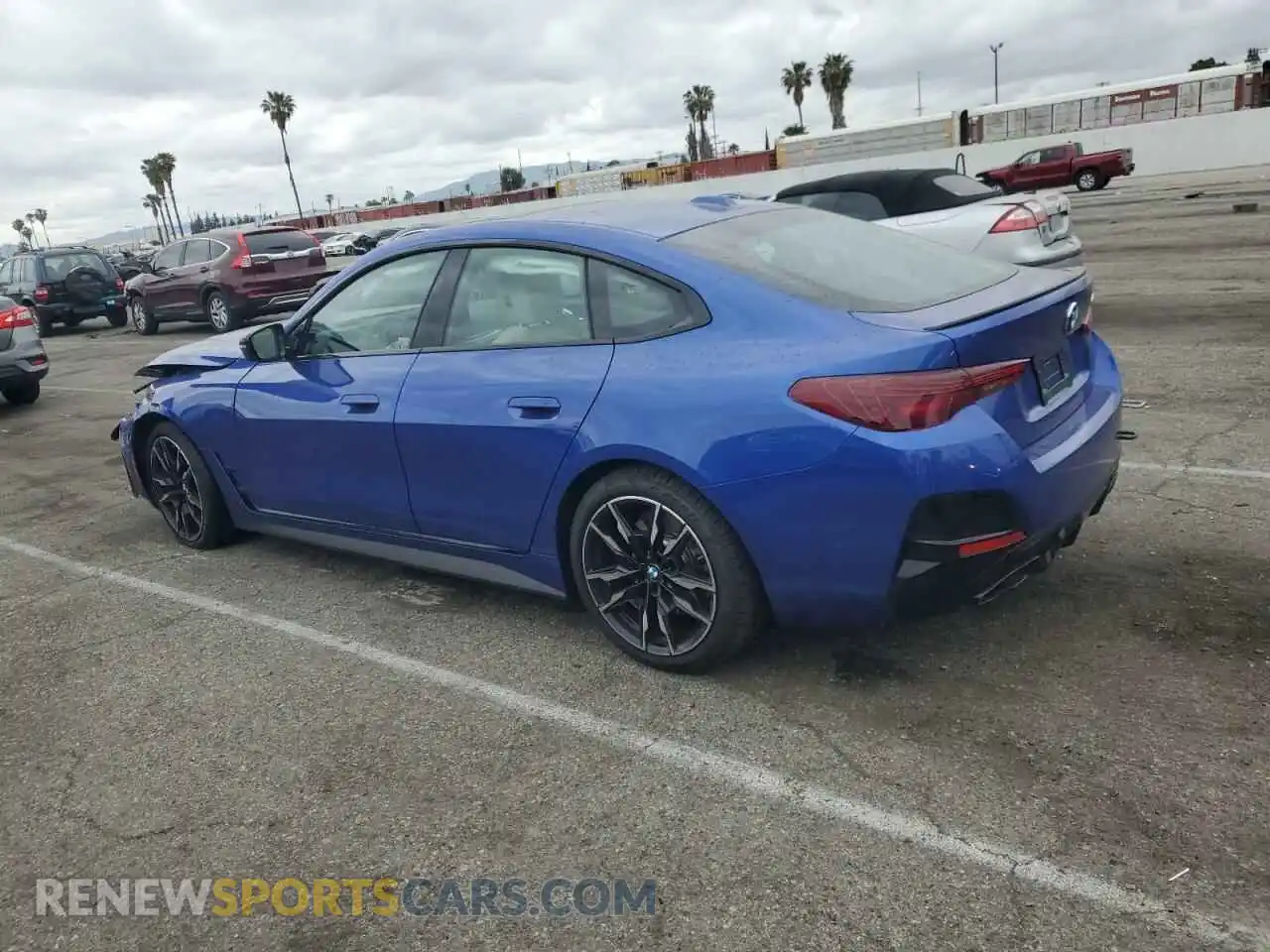 2 fotografías del automóvil dañado WBA53FB00SFU24966 BMW M440I GRAN 2025