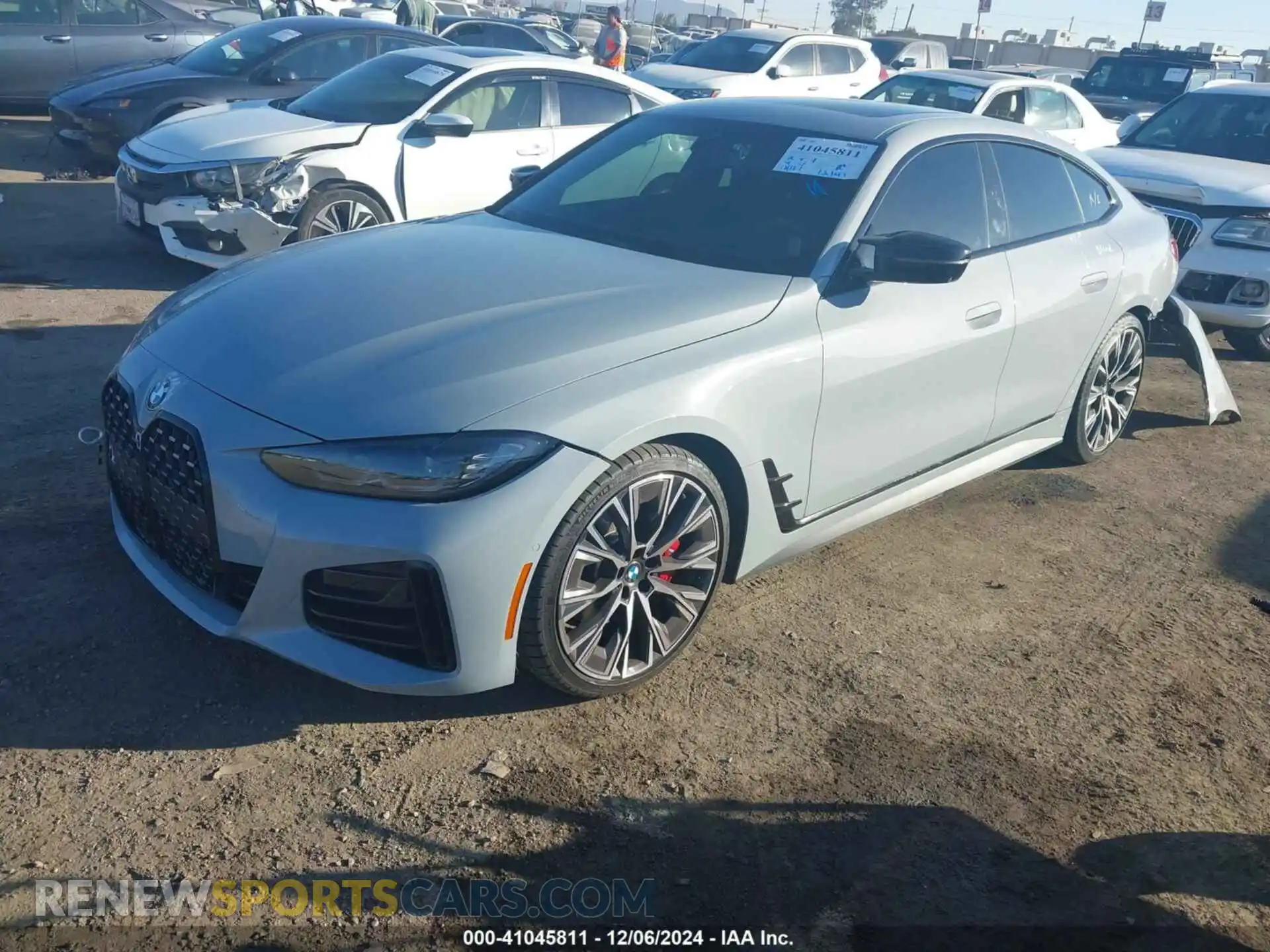 2 fotografías del automóvil dañado WBA63AW05PFP60184 BMW M440I GRAN COUPE 2023