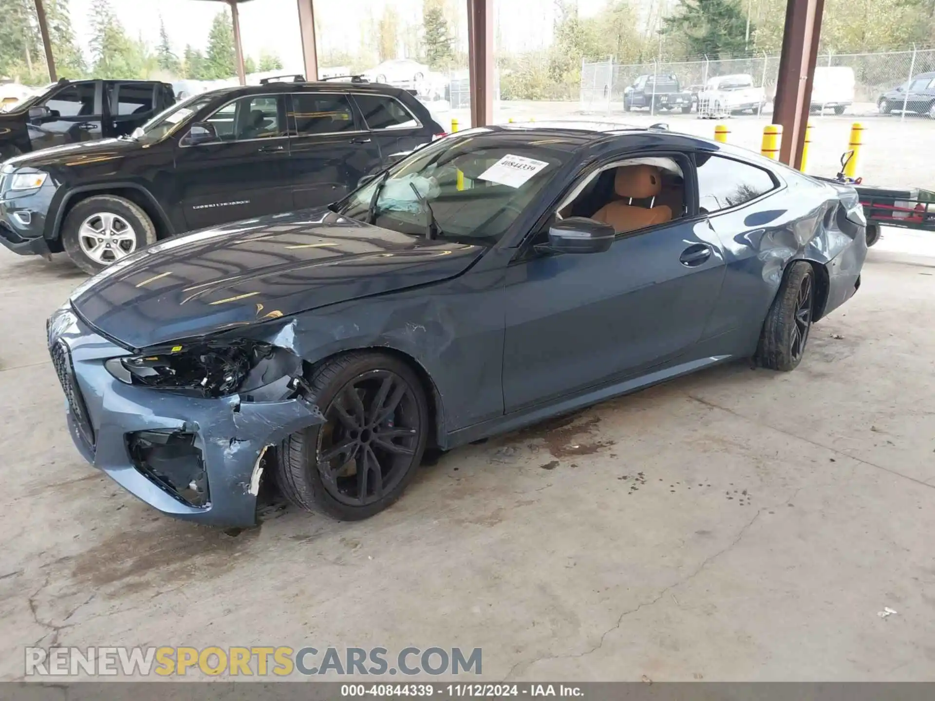 2 Photograph of a damaged car WBA13AR02MCF42726 BMW M440XI 2021